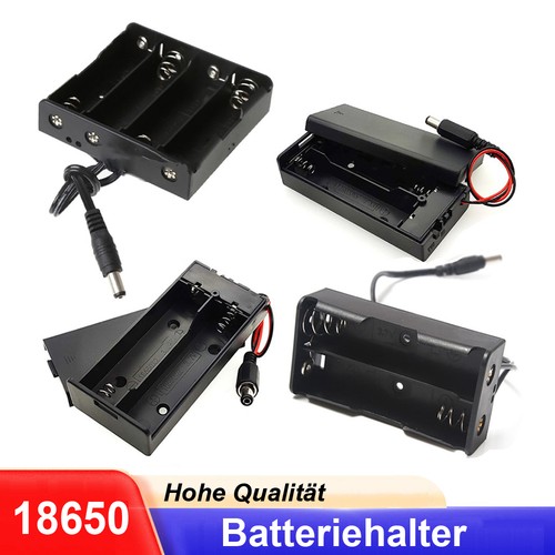 18650 batteriehalter für 3 - 2,