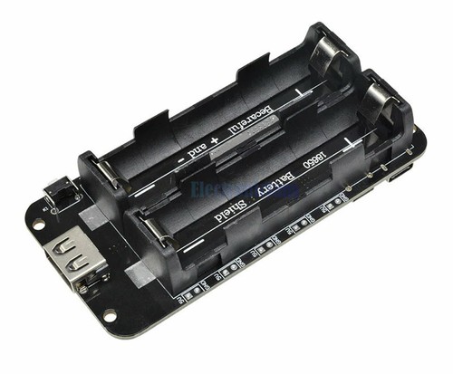 Battery shield 2x18650 - shield,