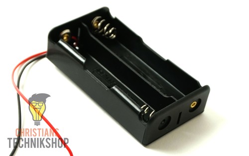 Fach batteriehalter für 2x - 2-fach,