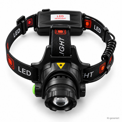 High power led stirnlampe - high,