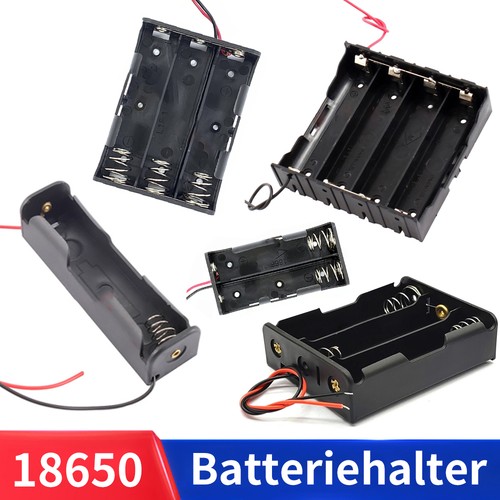 X 18650 batteriehalter - 3, 4